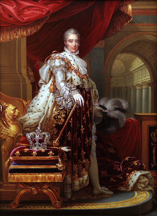 Charles X (1757–1836), King of France, after Gérard, 1829, Henry Bone