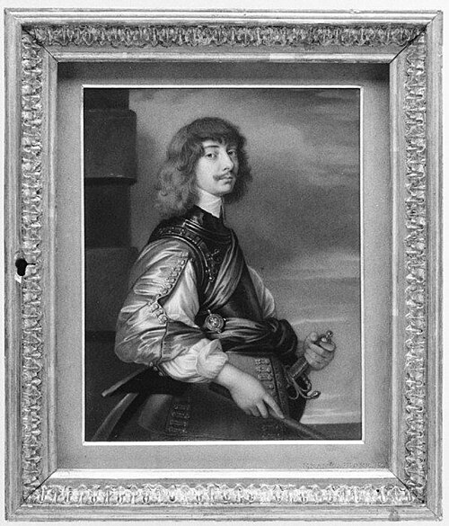 Algernon Percy (1602–1668), Tenth Earl of Northumberland, after Van Dyck, 1827, Henry Bone