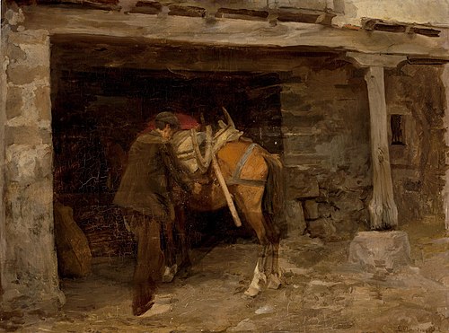 Al trabajo, 1908, Luis Menéndez Pidal