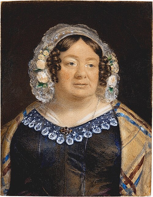 Self-portrait, 1840, Sarah Biffin