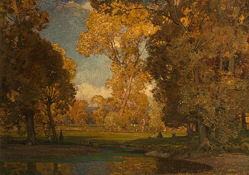 Autumn in the Valley of the Ouse, Sussex, , Alfred East