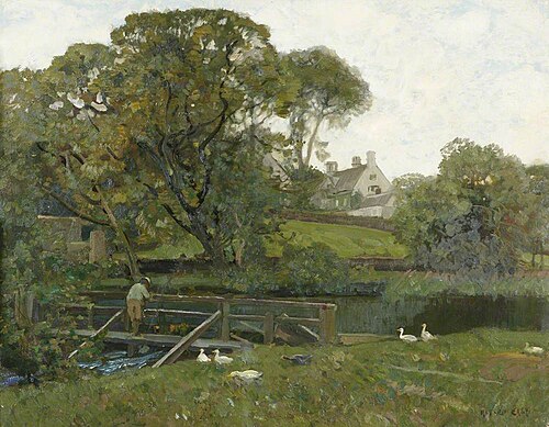 The Miller's Pool, , Alfred East