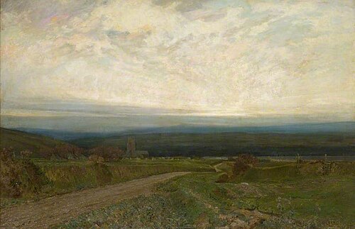 The Lonely Road, , Alfred East