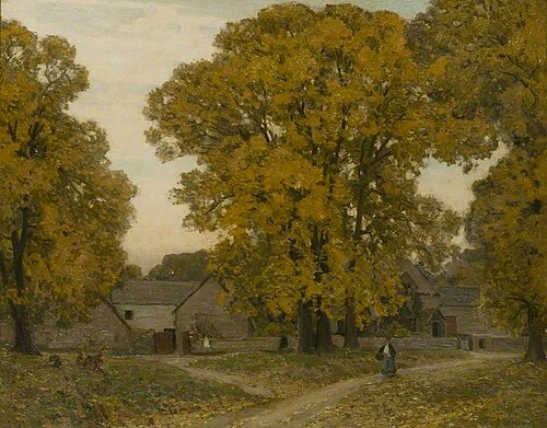 Autumn in Gloucestershire, , Alfred East
