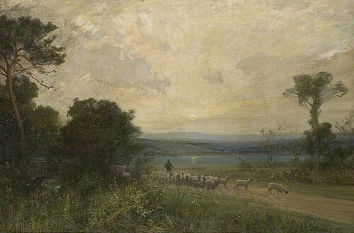 Early Summer Morning, , Alfred East