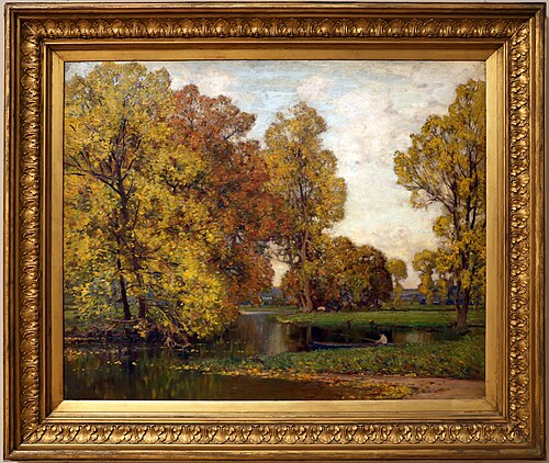 Golden Autumn, 1900, Alfred East