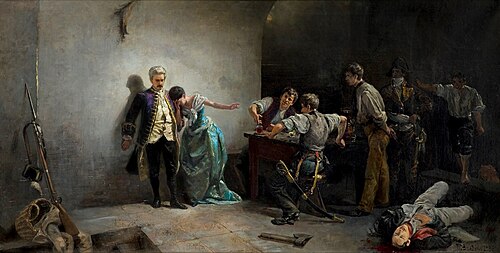 Panna de Cazotte - epizod z rewolucji francuskiej, 1886, Włodzimierz Łuskina