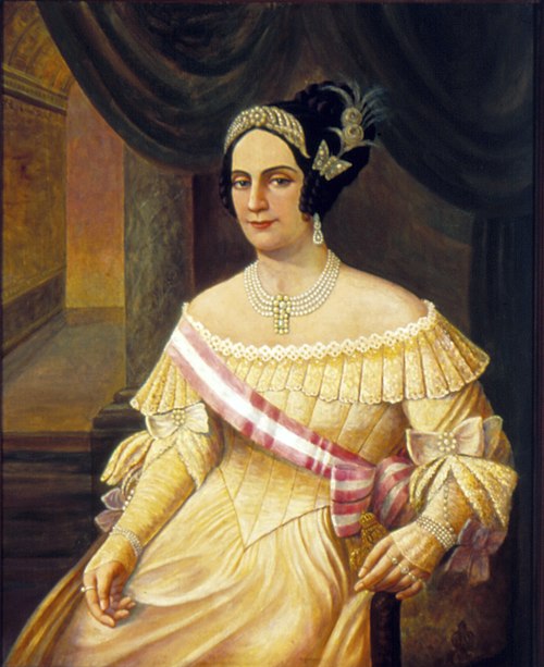 Retrato de Domitila de Castro Canto e Melo (Marquesa de Santos), 1901, Maximiliano Scholze