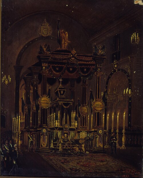 Exéquias do General Osório - Sé, 1901, Hugo Calgan