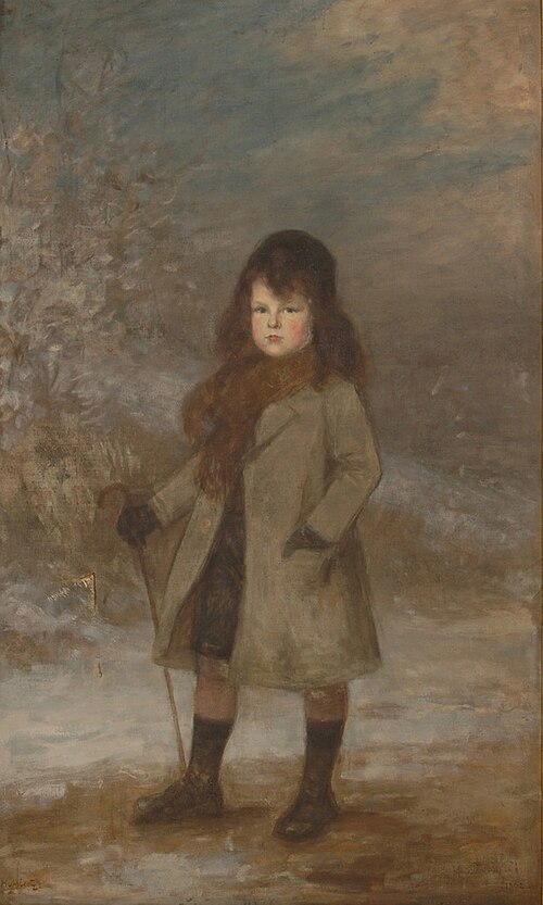 Portrait de jeune garçon, 1902, Ferdinand Humbert