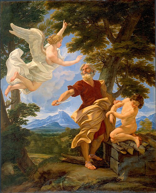 Abraham's Sacrifice of Isaac, 1700, Baciccio