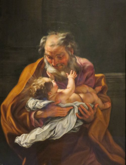St. Joseph and the Infant Christ, 1677, Baciccio