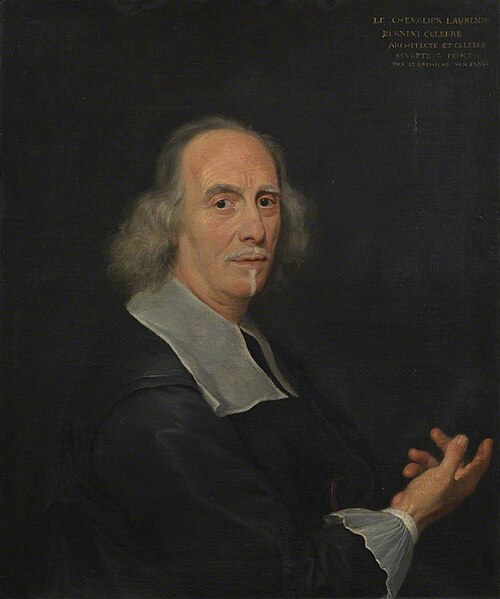 Gian Lorenzo Bernini, 1673, Giovanni Battista Gaulli