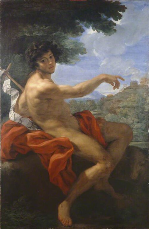 Saint John the Baptist, 1675, Giovanni Battista Gaulli