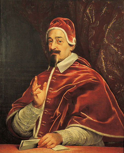 Portrait of Pope Alexander VII, 1660, Giovanni Battista Gaulli