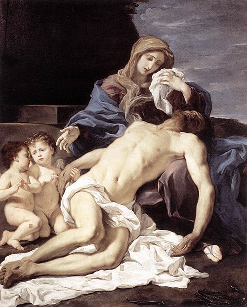 The Pietà (Mary Lamenting the Dead Christ), 1667, Baciccio