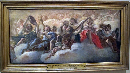 Musizierende Engel, , Baciccio
