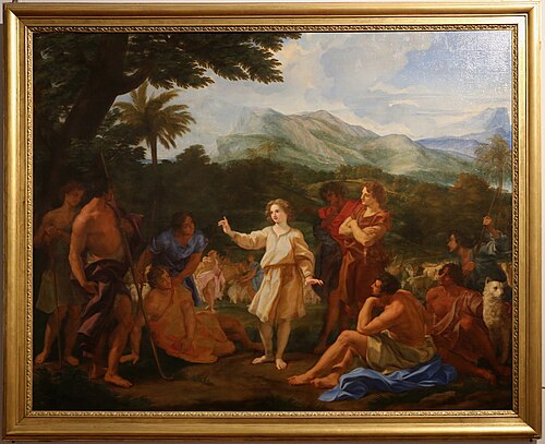 Joseph raconte son songe à ses frères, , Baciccio