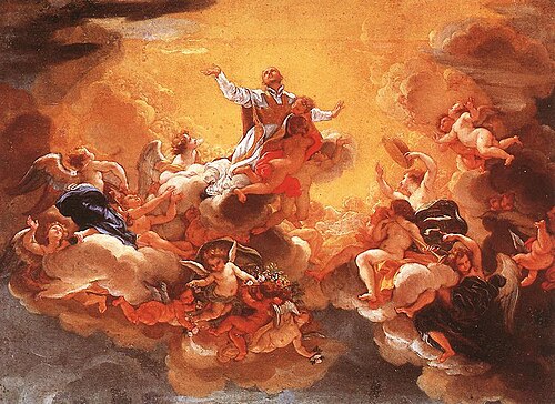 Apotheosis of St Ignatius, 1685, Baciccio