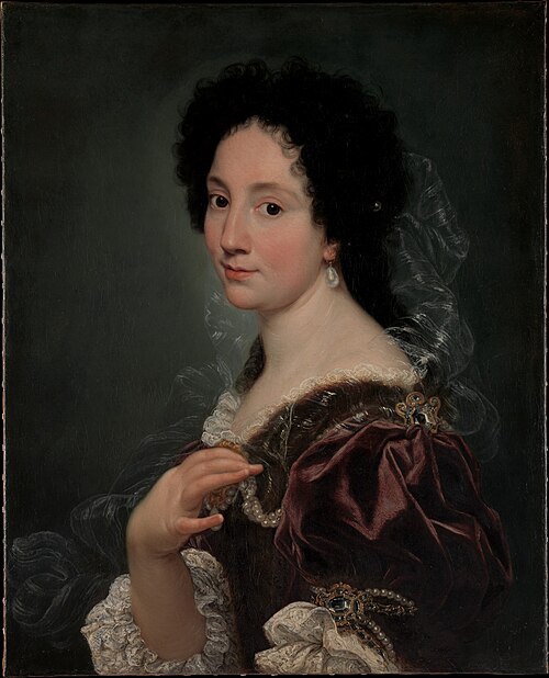 Portrait of a Woman, 1670, Giovanni Battista Gaulli