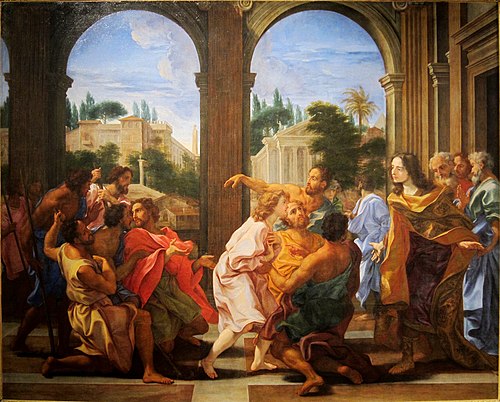 Joseph reconnu par ses frères, 1650, Baciccio