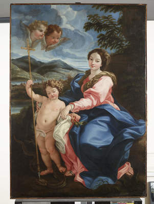 Madonna with Child piercing the Head of the Serpent ('Madonna della Serpe'), 1697, Giovanni Battista Gaulli