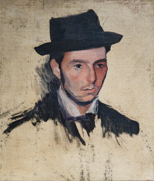 Portrait de Josep Pijoan, , Joaquín Torres García