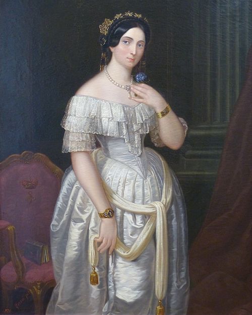 Maria-Letizia Bonaparte-Wyse, 1858, Carlo Garacci