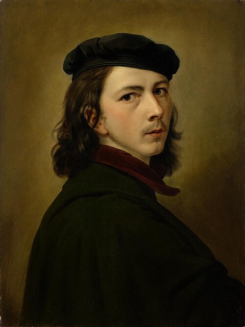Selbstbildnis, 1820, Daniel Albert Freudweiler