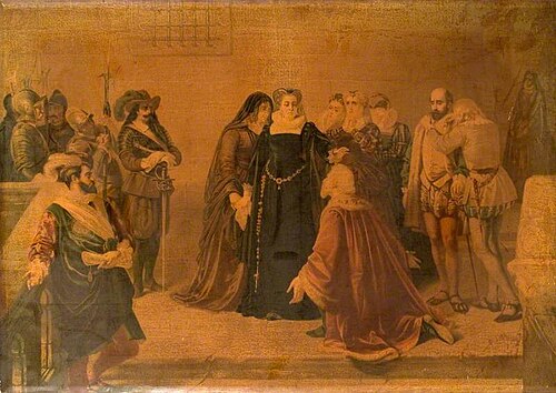 Portrait of a Lady (Mary Queen of Scots before her execution), , Antoine Springael