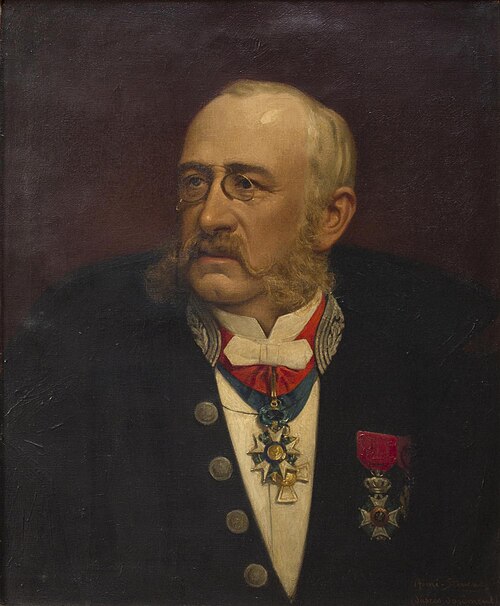 Portrait of Felix Vanderstraeten, Mayor of Brussels from 1879 to 1881, 1950, Aimé Stevens