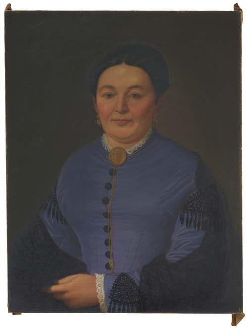 Portrait de Philippine Trescher, née Traub, 1866, Georg Balder