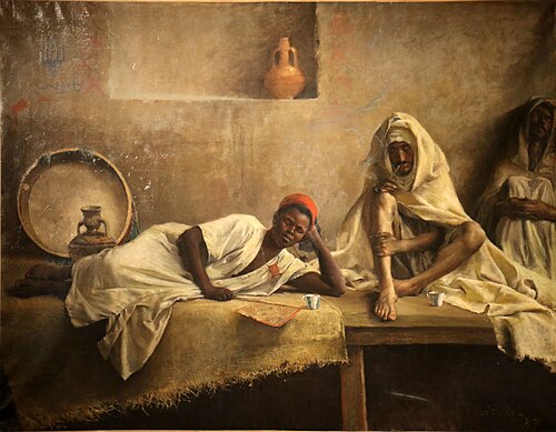 Fumeurs de kiff, 1887, Louis Auguste Albert Paul