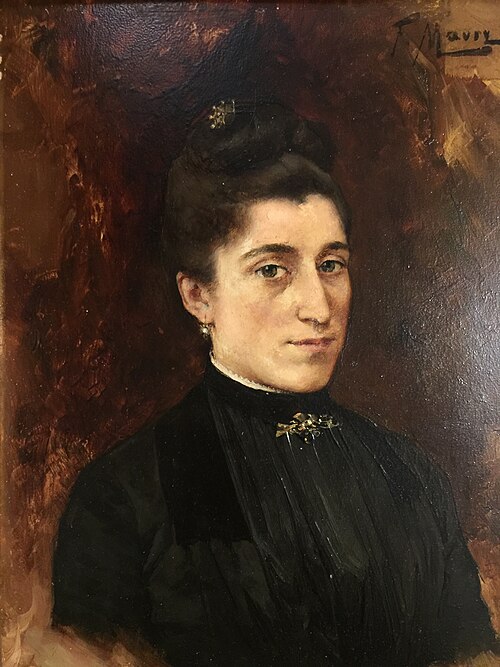 Portrait de Madame Maury, , François Maury