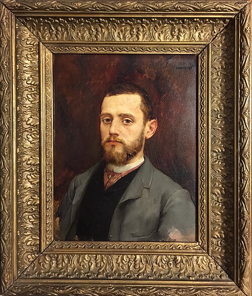 Autoportrait, 1888, François Maury