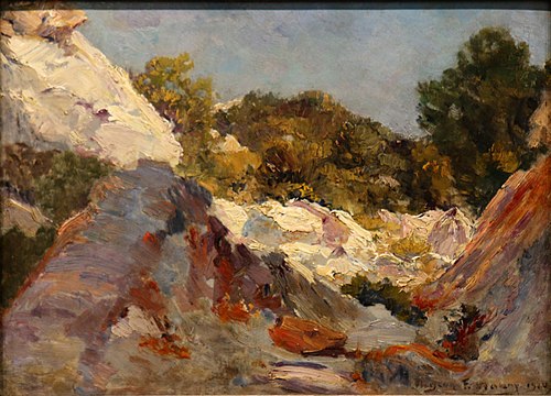 Paysage provençal, , François Maury