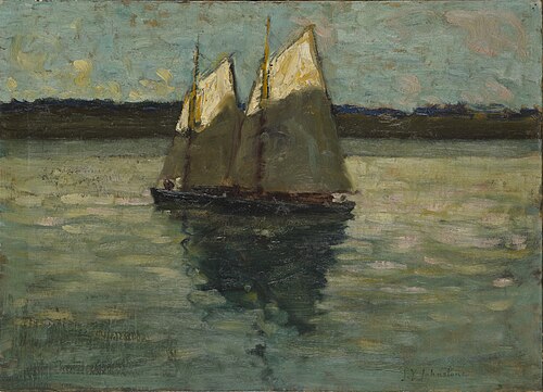 Le Soleil sur les voiles, , John Young Johnstone