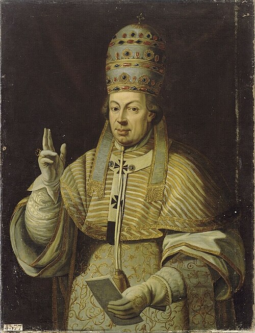 Pie VI, 1775, Giovanni Domenico Porta