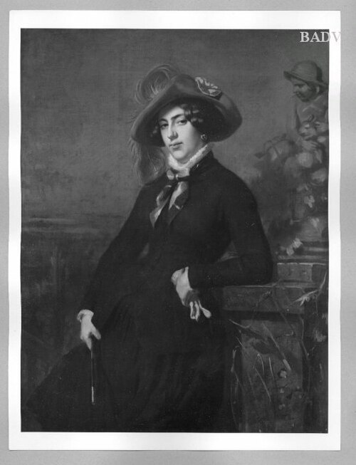 Portrait de Lola Montès, 1844, Pierre-Louis-Omer Charlet