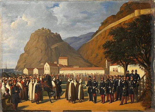 Reddition d'Abd-El-Kader, 1847, Augustin Régis