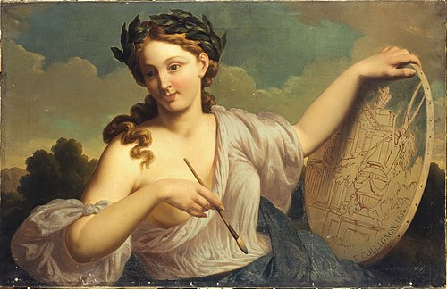 Allégorie de la Peinture, 1856, Edmond Collignon