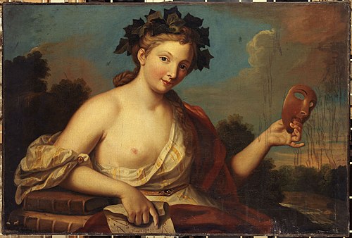 Allégorie de la Comédie, 1856, Edmond Collignon
