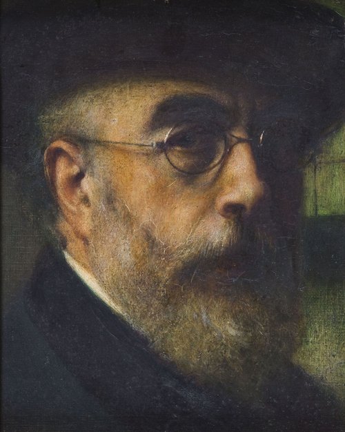 Autoportrait, 1906, Émile Renard