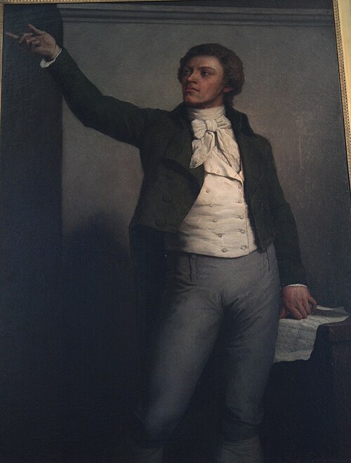 Portrait d'Antoine Barnave, 1868, Firmin Gautier