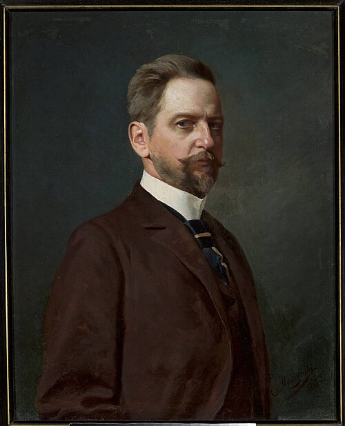 Autoportrait, 1898, Julian Maszyński