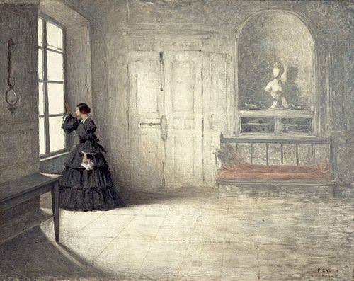La salle manger de George Sand à Nohant, 1801, Charles Frédéric Lauth
