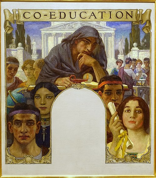 Co-Education, 1915, Charles Allan Winter