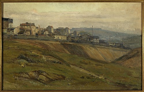 La rue du Moulin-des-Prés, 1900, Germain Eugène Bonneton