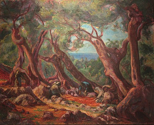 Oliviers de Majorque, 1911, Louis Bausil