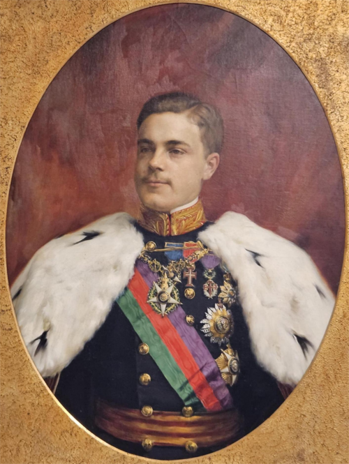 Retrato de D. Manuel II, 1910, Constantino Fernandes